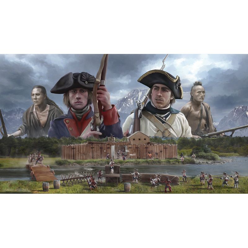 Italeri 6180 THE LAST OUTPOST French and Indian War 1754-1763